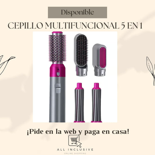 CEPILLO MULTIFUNCIONAL 5 en 1